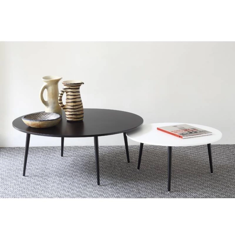 Table basse SOHO Ø 70 Blanc COEDITION