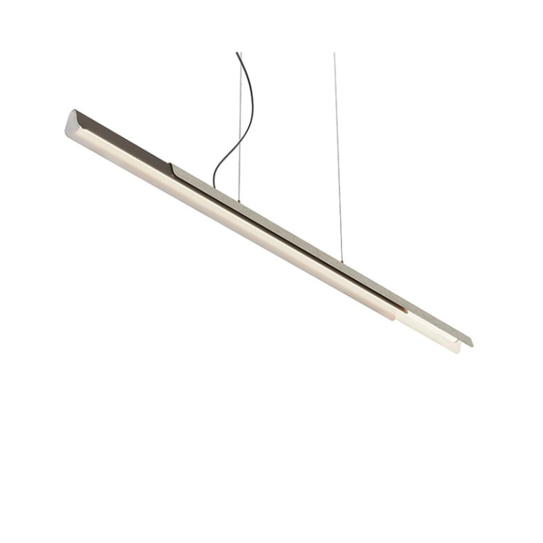 Suspension DALA LINEAR Gris foncé / béton  KDLN
