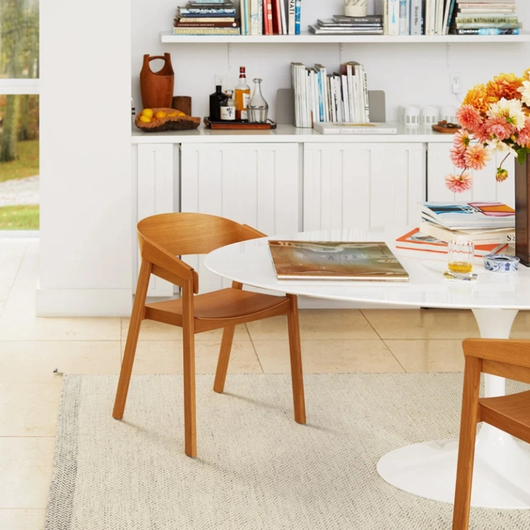 Table SAARINEN plateau stratifié Ø 152 Blanc KNOLL