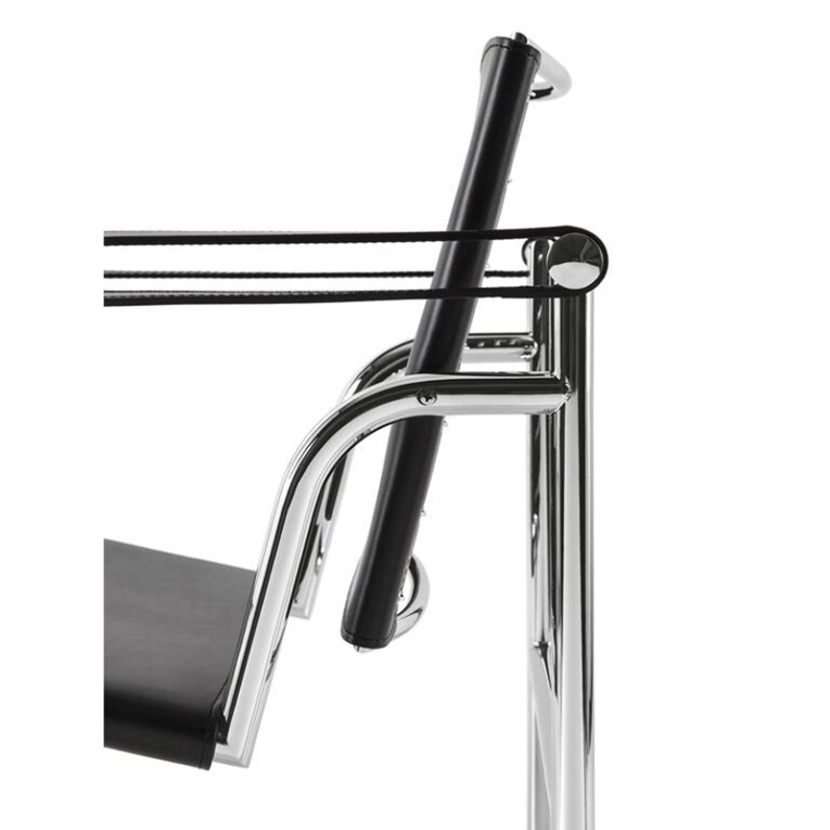 Fauteuil 1 Fauteuil Dossier Basculant Blanc/Noir/Brun CASSINA