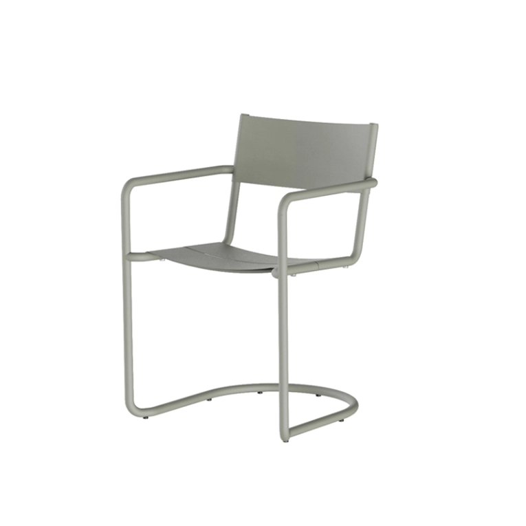 Chaise extérieur Petit fauteuil SINE Gris NINE