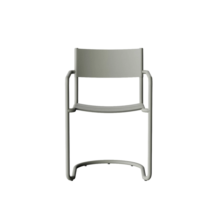 Chaise extérieur Petit fauteuil SINE Gris NINE