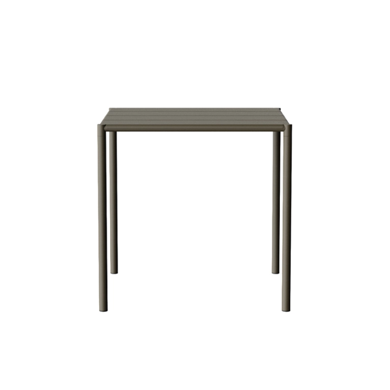Table extérieur Table SINE 75,5x75,5 Vert foncé NINE