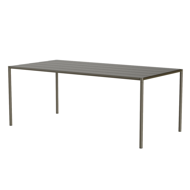 Table extérieur Table SINE 189x94,5 Vert foncé NINE