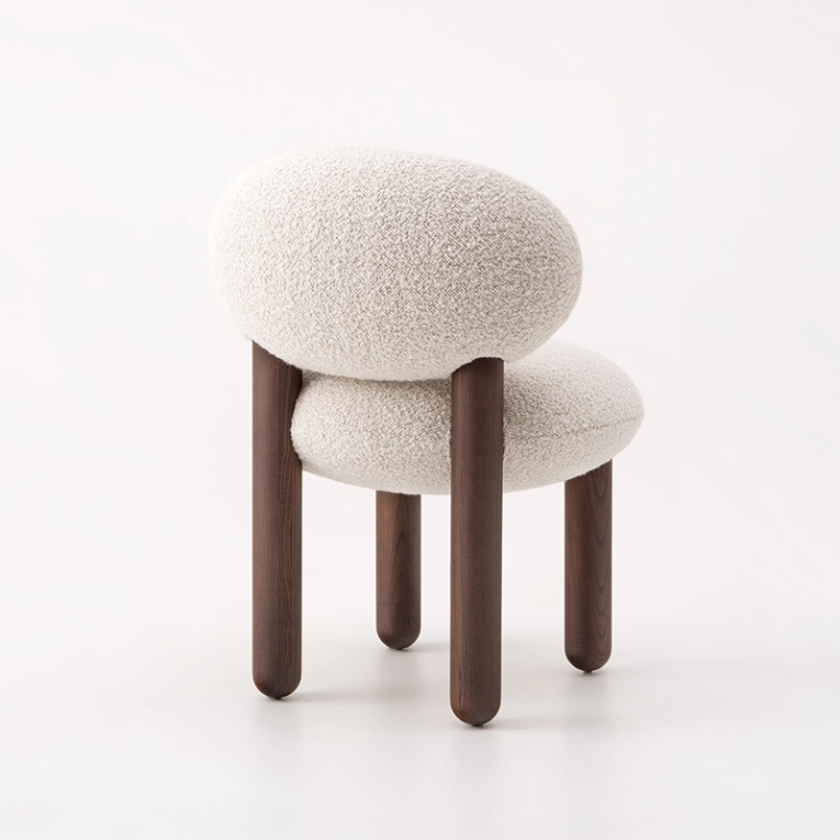 Chaise FLOCK CS2 Karakorum 007/ frêne marron NOOM HOME