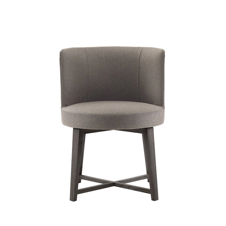 Chaise HERA avec accoudoirs dossier bas FLEXFORM
