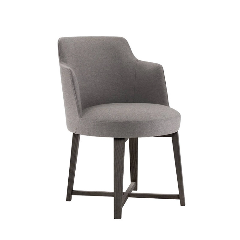 Chaise HERA avec accoudoirs dossier haut FLEXFORM