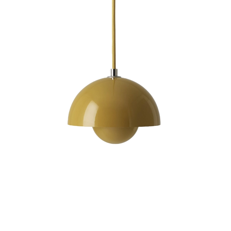 Suspension FLOWERPOT VP10 Moutarde AND TRADITION