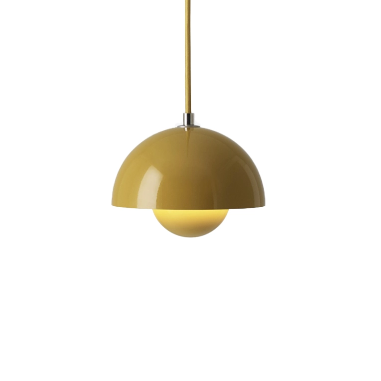 Suspension FLOWERPOT VP10 Moutarde AND TRADITION