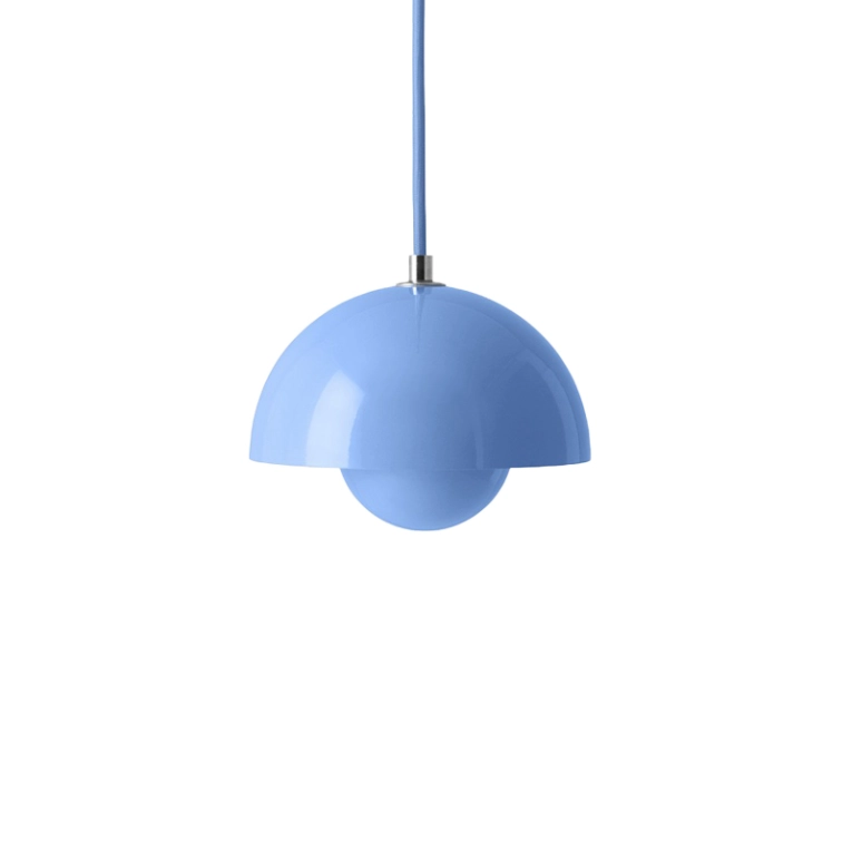 Suspension FLOWERPOT VP10 Bleu swim AND TRADITION