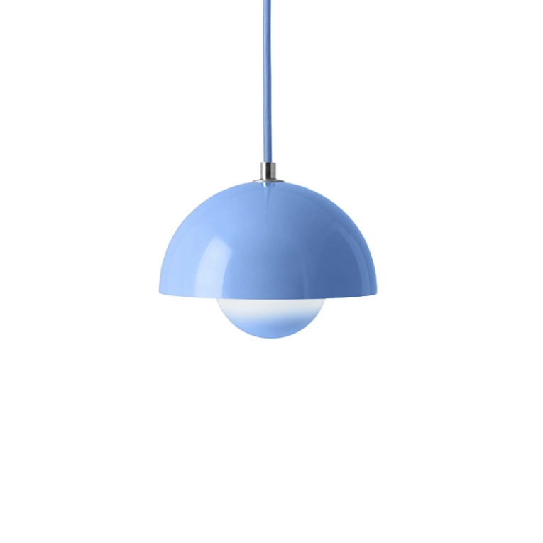 Suspension FLOWERPOT VP10 Bleu swim AND TRADITION