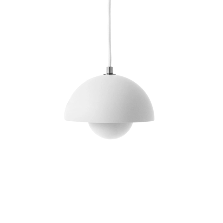 Suspension FLOWERPOT VP10 Blanc mat AND TRADITION