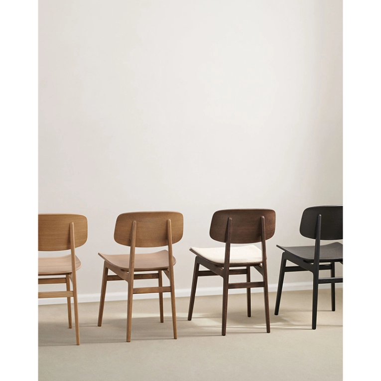 Chaise NY11 tissu Hallingdal 368/ chêne noir NORR11