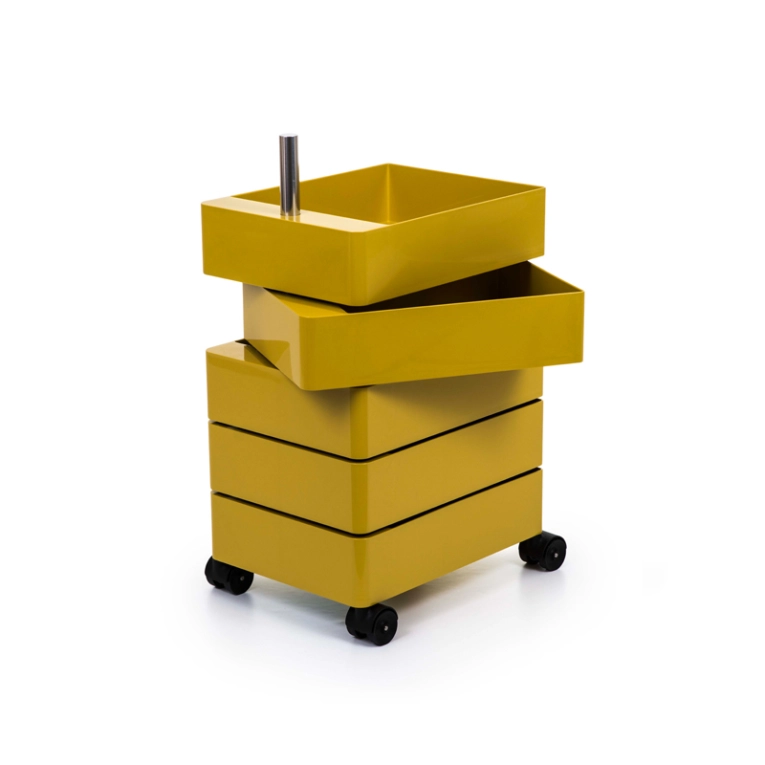 Meuble de rangement 360° Jaune MAGIS