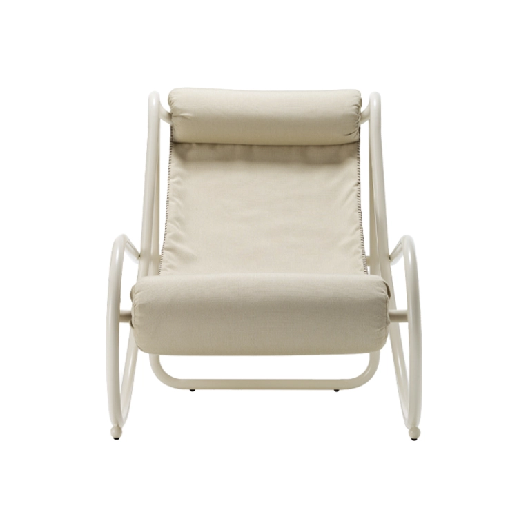 Fauteuil extérieur Fauteuil LOCUS SOLUS 1964 Beige RAL 1013 JACQUEMUS & EXTETA