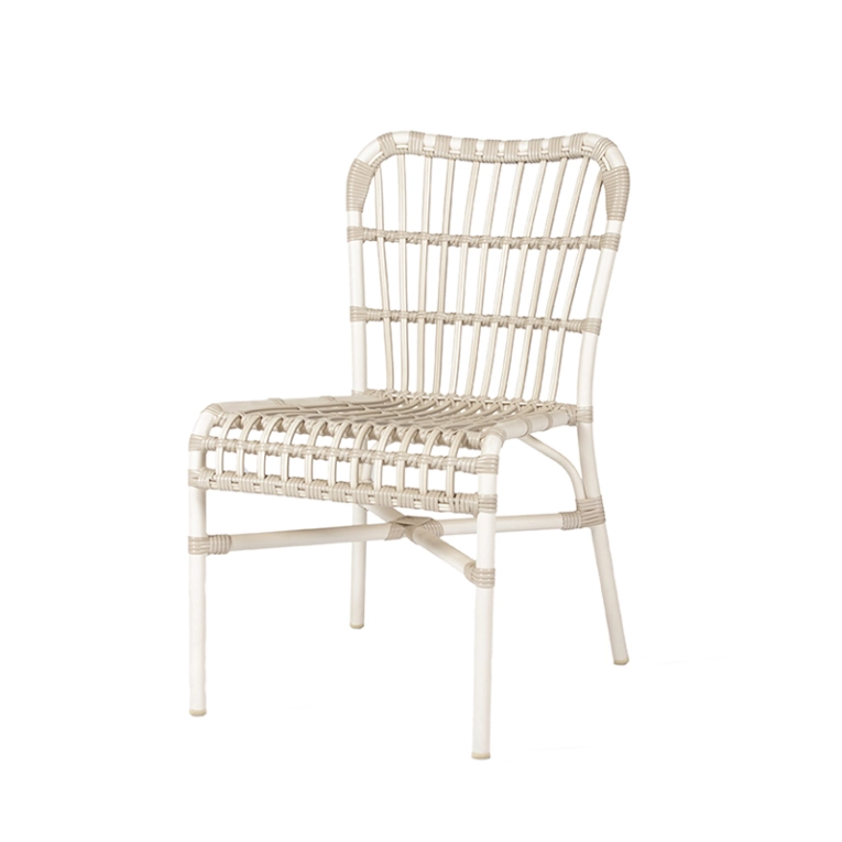 Chaise extérieur Chaise LUCY Blanc cassé VINCENT SHEPPARD