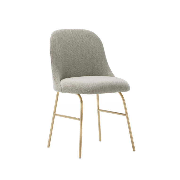 Chaise ALETA Step Melange 60004 / Laiton VICCARBE