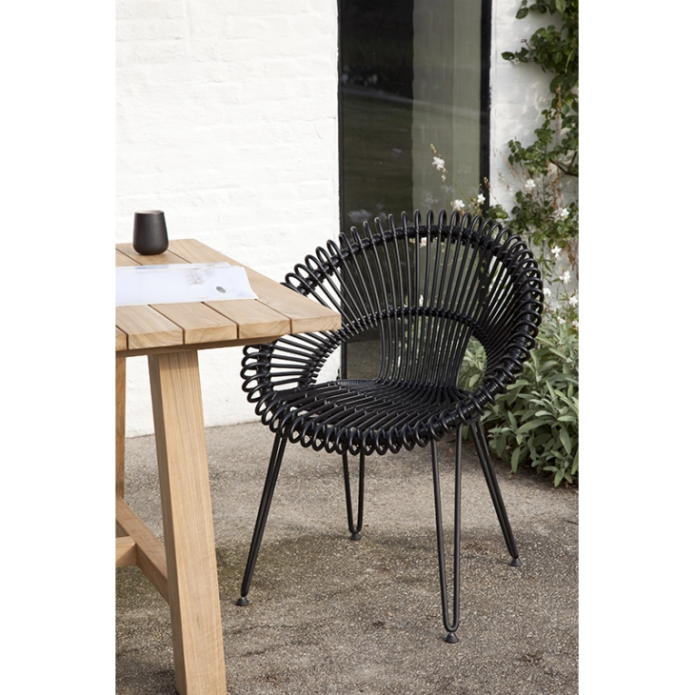 Chaise extérieur Chaise ROXY Noir VINCENT SHEPPARD