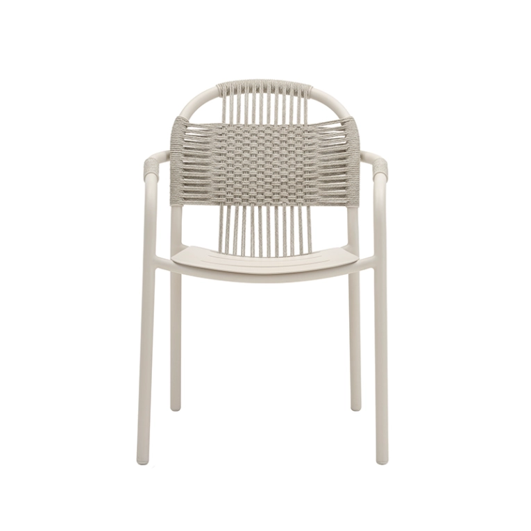Chaise extérieur Chaise CLEO Blanc Dune VINCENT SHEPPARD