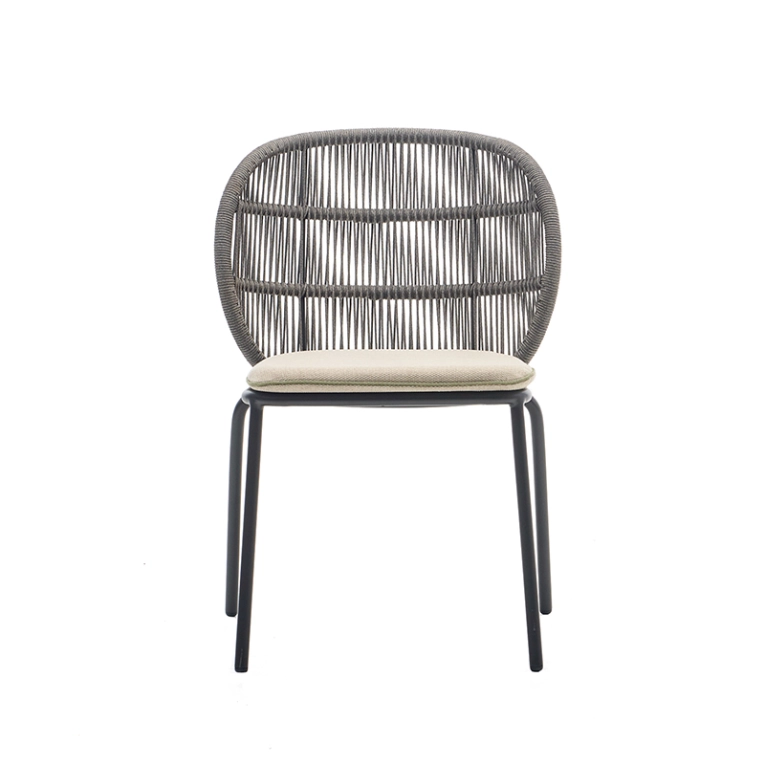 Chaise extérieur Chaise KODO Gris fossile VINCENT SHEPPARD