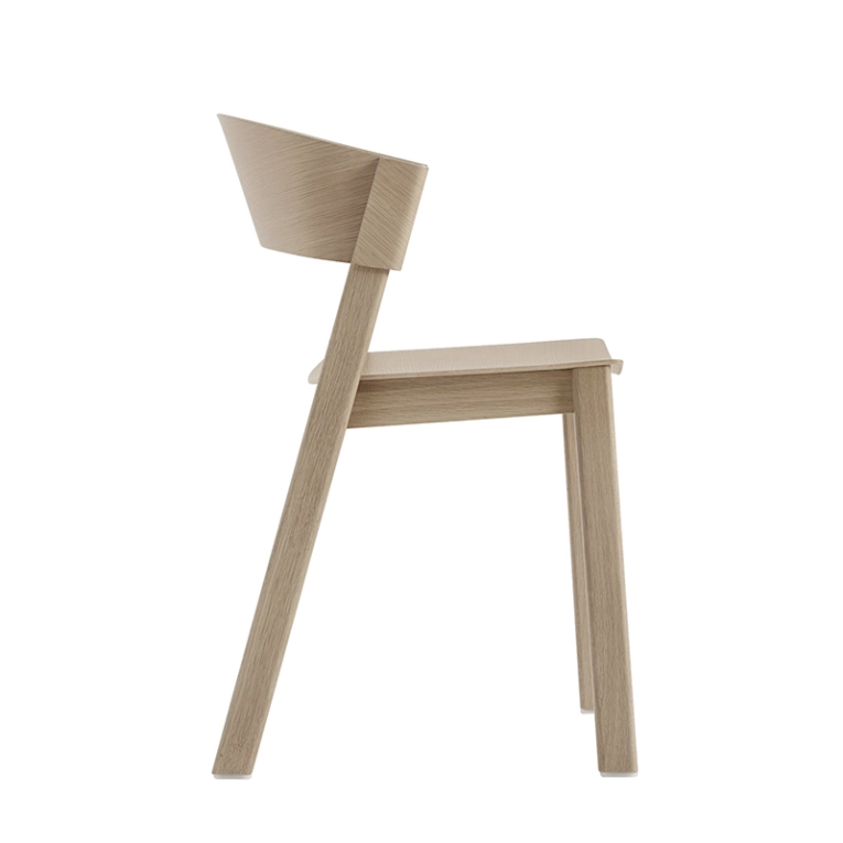 Chaise COVER SIDE CHAIR Chêne MUUTO