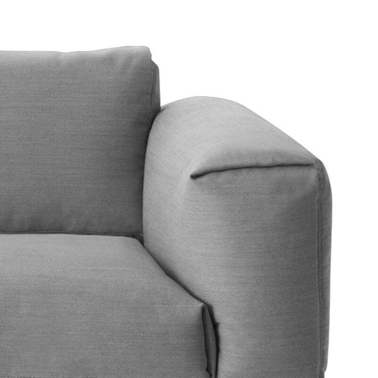 Canapé REST 2 places Gris 133 MUUTO