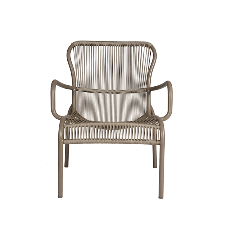 Fauteuil extérieur Fauteuil LOOP Taupe VINCENT SHEPPARD