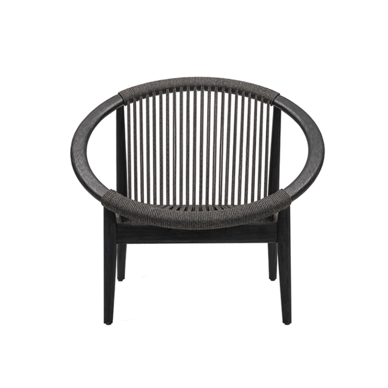 Fauteuil extérieur Fauteuil FRIDA Noir onyx VINCENT SHEPPARD