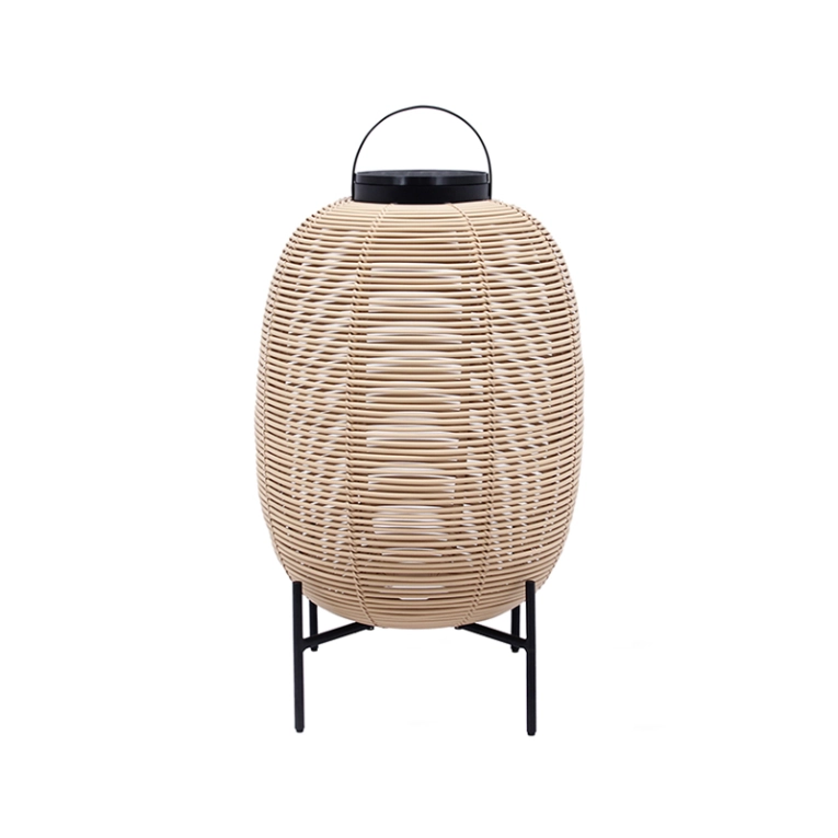 Luminaire extérieur Lanterne TIKA base acier 47x69 Camel VINCENT SHEPPARD