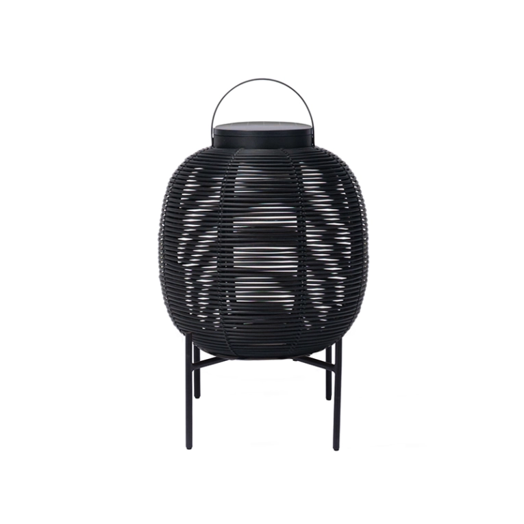 Luminaire extérieur Lanterne TIKA base acier 35x59 Noir VINCENT SHEPPARD