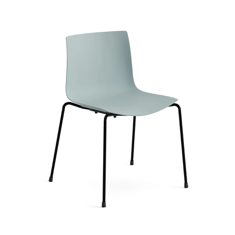 Chaise CATIFA 46 4 pieds Bleu pétrole ARPER