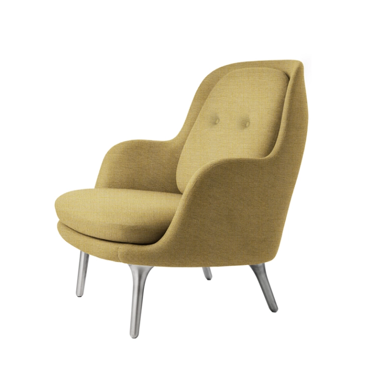 Fauteuil FRI Jaune 1110 FRITZ HANSEN