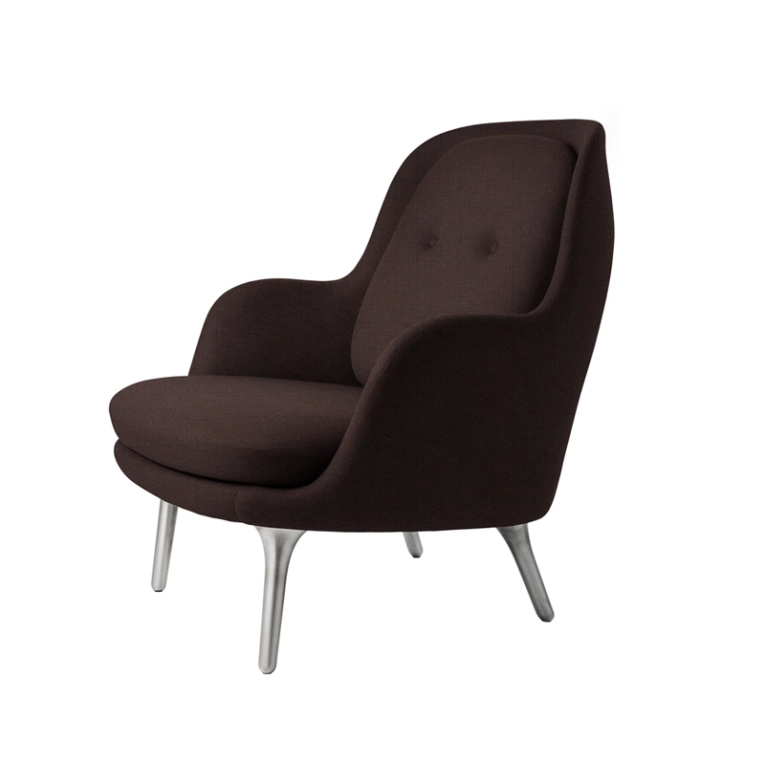 Fauteuil FRI Bleu/ Orange 1135 FRITZ HANSEN