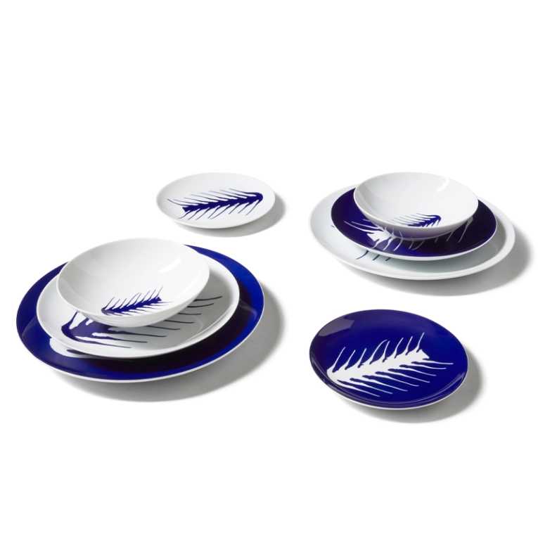 Assiette Set de 2 assiettes creuses Ø 33 LE MONDE DE CHARLOTTE PERRIAND CASSINA