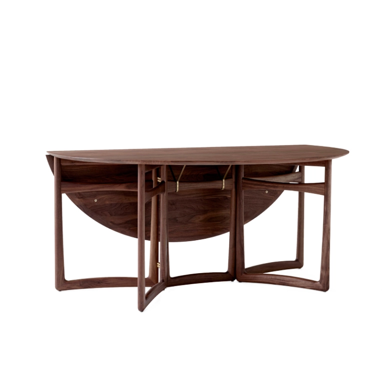 Table DROP LEAF DINING HM6 Noyer AND TRADITION