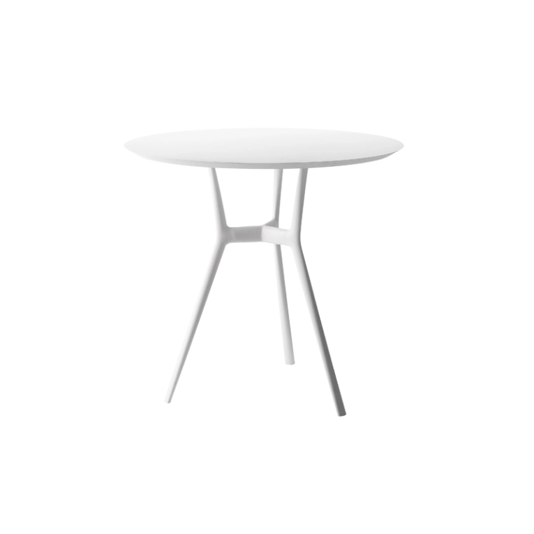 Table extérieur Table BRANCH Ø 80 Blanc TRIBU