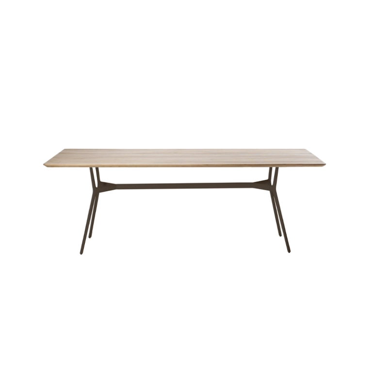 Table extérieur Table BRANCH L 210 Teck/Wengé TRIBU