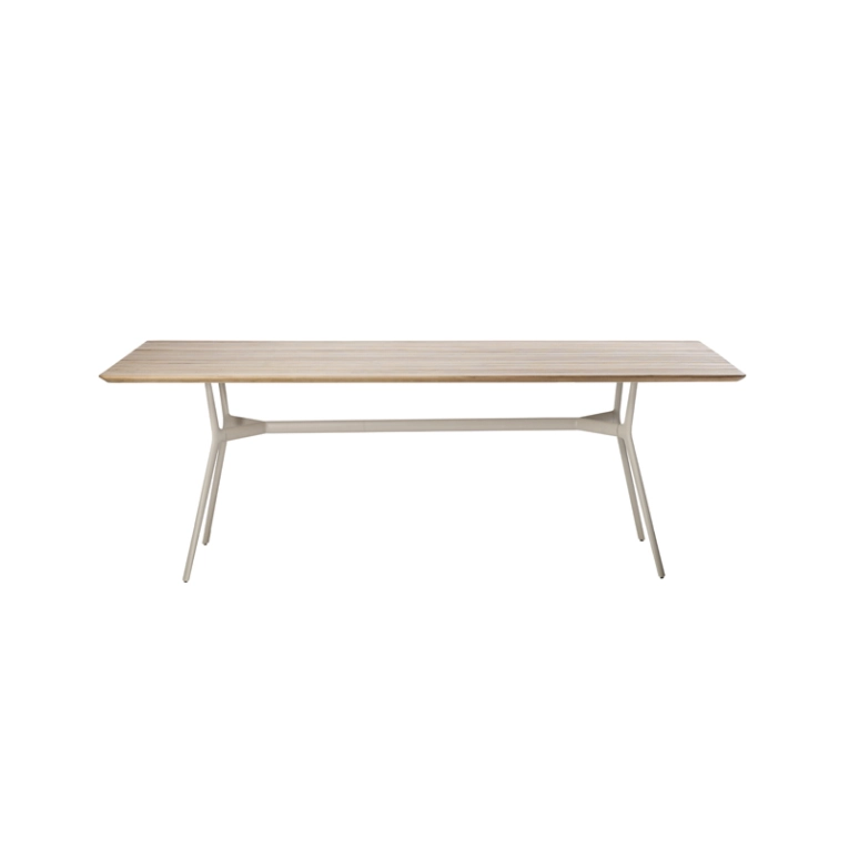 Table extérieur Table BRANCH L 210 Teck/Lin TRIBU