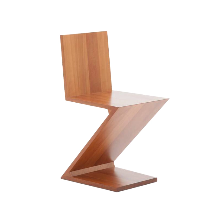 Chaise ZIG ZAG Cerisier naturel CASSINA
