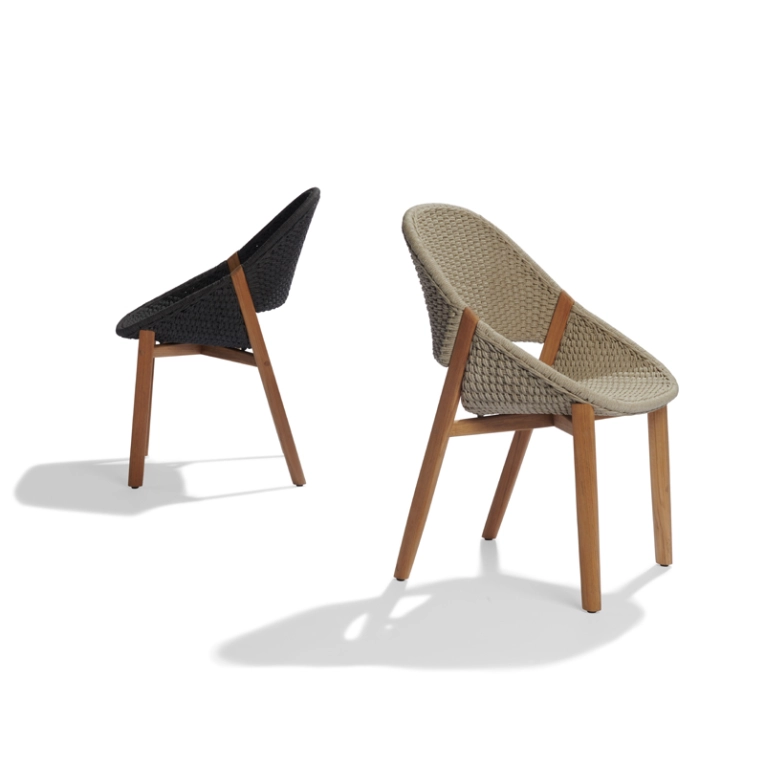 Chaise extérieur Chaise ELIO Wengé TRIBU