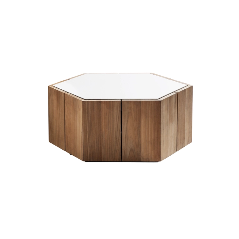 Table basse extérieur Table basse HEXAGON Lin TRIBU