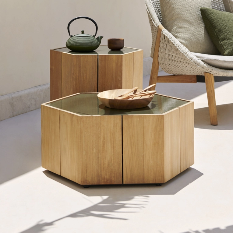 Table basse extérieur Table basse HEXAGON Mousse TRIBU