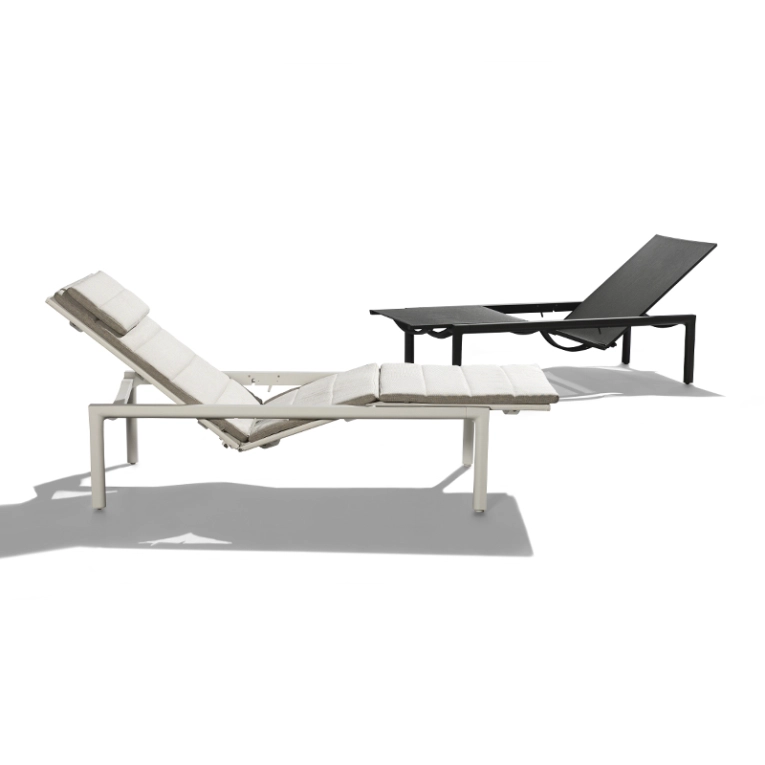 Bain de soleil, chaise longue et hamac Chaise longue ILLUM Blanc TRIBU
