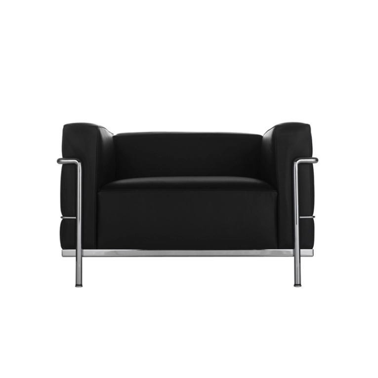 Fauteuil 3 Fauteuil Grand Confort Grand Modèle Durable Noir CASSINA