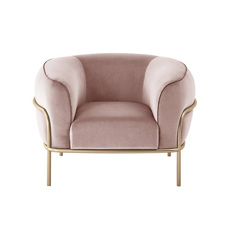 Fauteuil SOPHIE Rose poudré 4512 GALLOTTI & RADICE