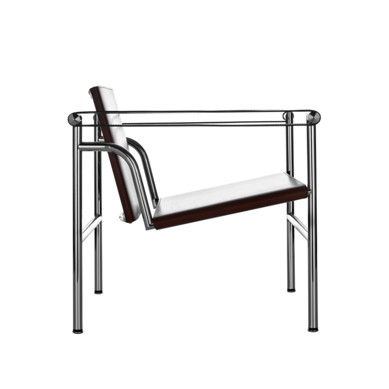 Fauteuil LC1 Fauteuil dossier basculant Noir CASSINA