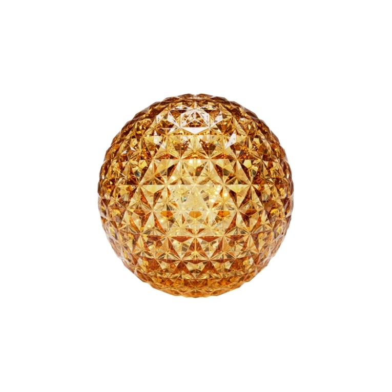 Lampe à poser MINI PLANET Jaune KARTELL