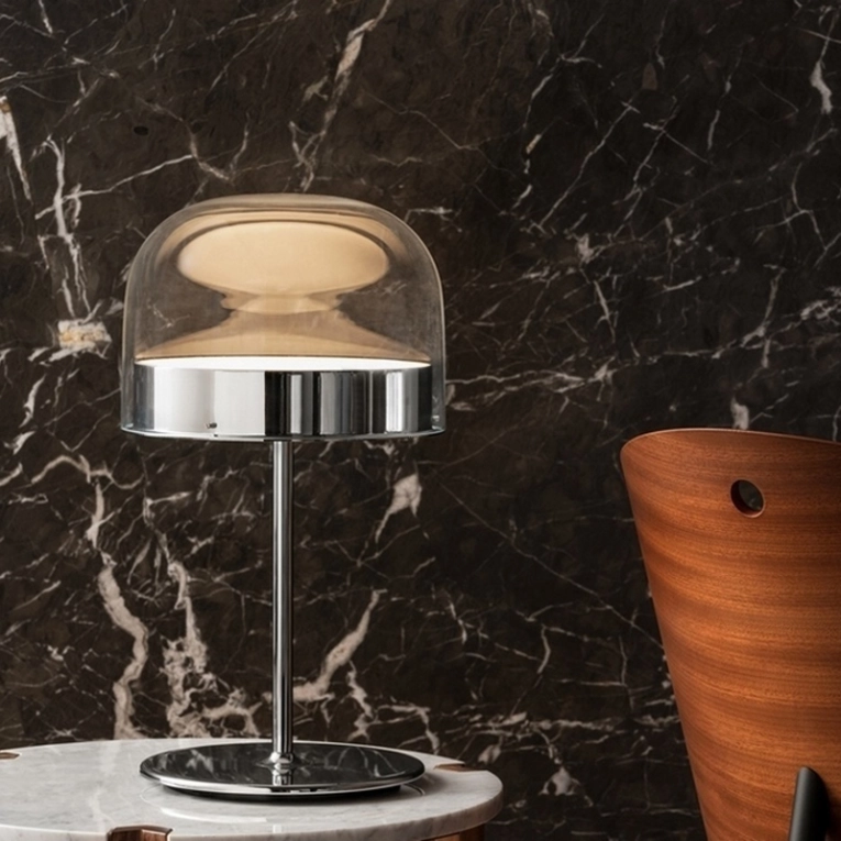 Lampe à poser EQUATORE Cuivre brillant FONTANA ARTE