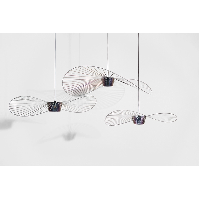 Suspension VERTIGO Ø 110 Scarabée noir irisé PETITE FRITURE