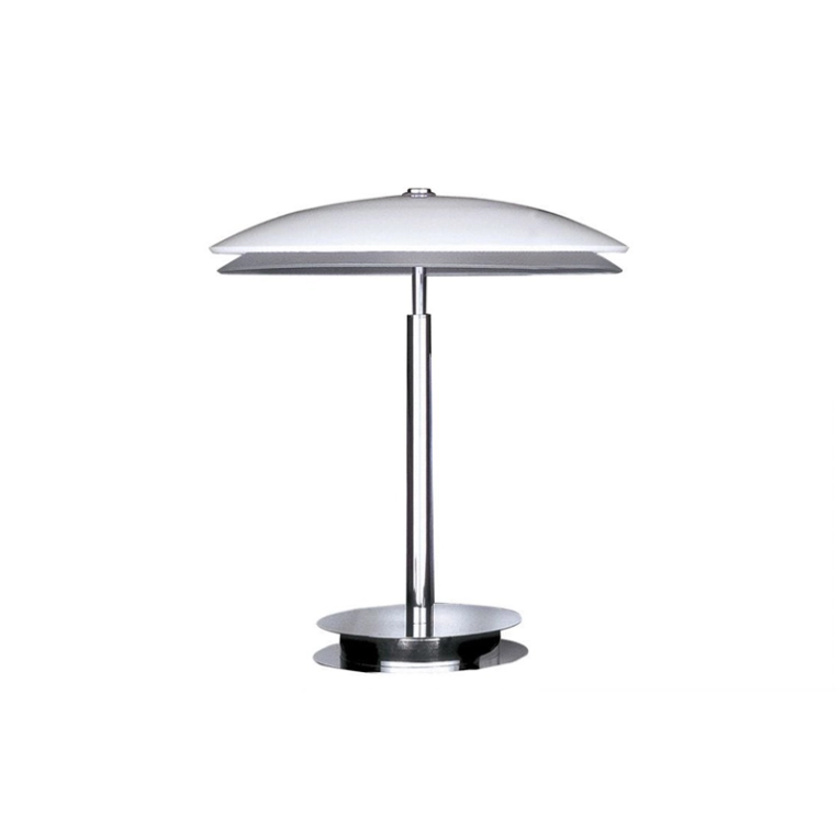 Lampe à poser BIS/TRIS Chrome/ blanc FONTANA ARTE